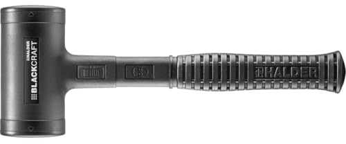 BLACKCRAFT-Schonhammer, mit bruchsicherem Stahlrohrstiel, PUR ummantelt und ergonomisch geformtem, rutschsicherem Griff | D=60 mm | 3379.060