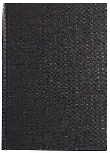 Clairefontaine 134245C - Skizzenbuch / Zeichenheft Goldline, geleimt mit Fadenbindung, DIN A5 14,8x21 cm, Hochformat, 64 Blatt 140g elfenbein, mit festem Umschlag, ideal für Mixmedia, Schwarz, 1 Stück