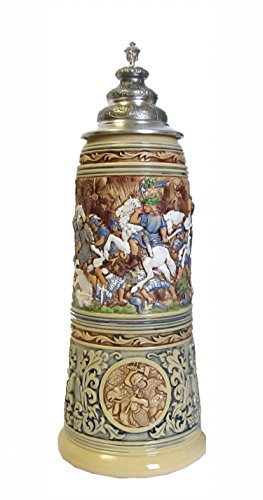 King German Beer Stein 2016 2 Liter tankard, Beer Mug, Limitaet 2016