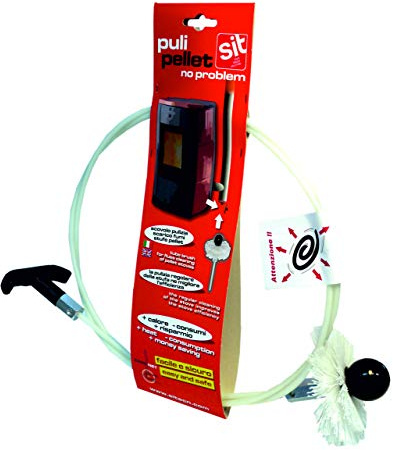 Sit tecnospazzole 1897 kit limpieza deben SER gestionados de estufa de pellets longitud 3 m-pulipellet 80/100-ø: 80/100 mm