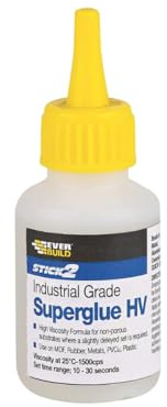 3 x 20g Everbuild Industrial Grade High Viscosity HV SuperGlue Super glue Adhesive