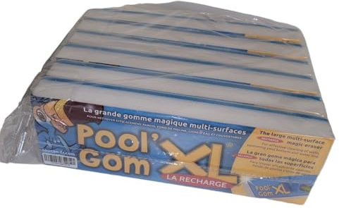 Toucan - Satz mit 6 Nachfüllungen für Bürstenkopf - Pool Gom XL - TOU-400-0012-X6