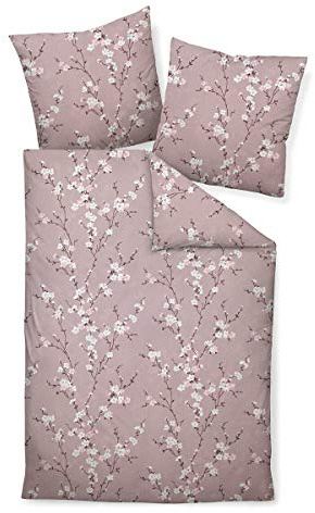 Janine Design Seersucker Bettwäsche Tango 20076-05 rosenlila 1 Bettbezug 155 x 220 cm + 1 Kissenbezug 80 x 80 cm