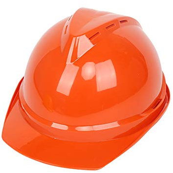 Bauarbeiterhelm, Industrie Arbeitsschutzhelm, 4-Punkt Schutzhelme, Arbeitshelm Kopfgrößenverstellung, EN397, Arbeithelm