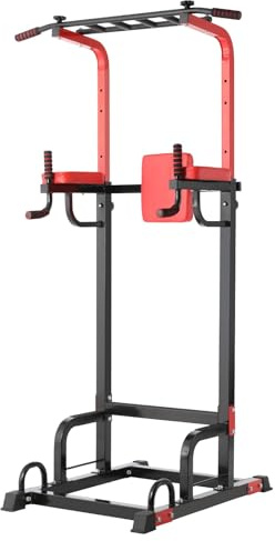 Power Tower Dip Station Klimmzugstange | Indoor-Fitness | multifunktionale Klimmzuggeräte für zu Hause | Fitnessgeräte | Ladekapazität bis zu 200KG
