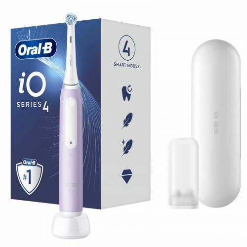 Oral-B Elektrische Zahnbürste, iO Serie 4, Lavendel