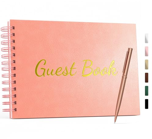 WEMATE Wedding Guest Book (Pink)