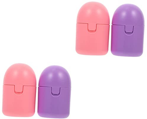 minkissy 4 Stück Desinfektionsbox für Menstruationstassen Becherhalter aus der Zeit weibliche Menstruation kunststoffreiniger pp