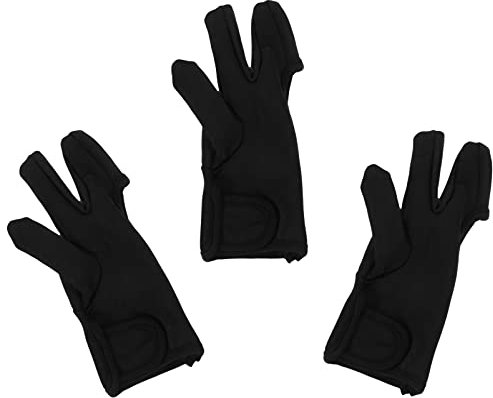 MUSISALY 3stücke Teiliges Hitzebeständige Handprotektoren Für Haarstyling Finger Design Flexibel Und Tragbar Für Friseure Und Zuhause Anti-verbrühungsschutz Schwarz