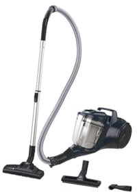 Hoover Aspirapolvere senza sacchetto con tecnologia ciclonica, colore Galaxy Blue, potenza 700 W, capacità 2 litri [HP110HM 011]