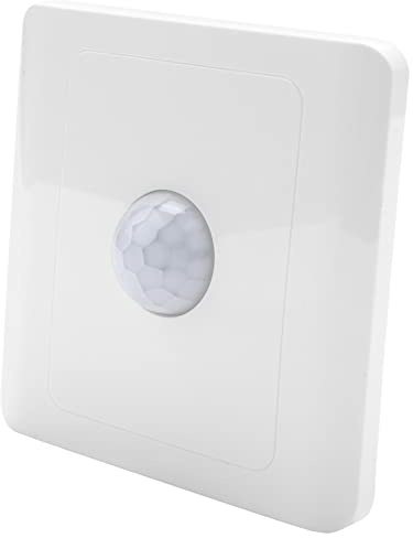 Tuesoa Interrupteur de Capteur de Mouvement Infrarouge PIR 220V ContrôLe Automatique Interrupteur D'éClairage de Lampe LED DéTecteur D'Induction de Corps Intelligent