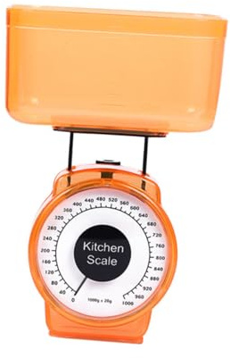 AUTSUPPL Balance de Cuisine Mécanique Précision Échelle Boulangerie Cuisine avec Grand Plateau Stable Balance Alimentaire Pratique pour Cuisson Pâtisserie et Contrôle Couleur Aléatoire