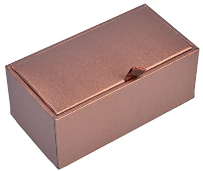 TLMDXTEU Manschettenknopfbox Verpackungsbox Manschettenknöpfe Box Schmuckaufbewahrungsbox