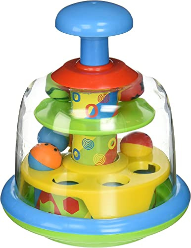 Beautiful Beginnings Funtime Kreisel-Pop-Up-Freunde, Spielzeug