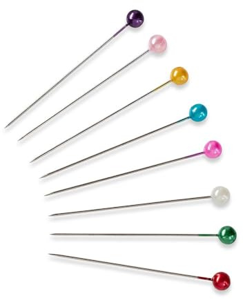 Prym - Prym Pearl Steel Assorted (0,58 x 40 mm) huvudstift - 1 St