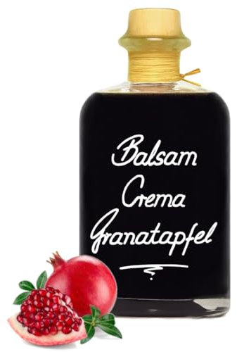 Geniess-Bar! Balsamico Creme Granatapfel (0,5 Liter) - Premium Crema di Aceto Balsamico di Modena IGP mit 3% Säure