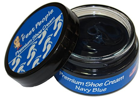 FeetPeople Premium Shoe Cream 1.5 oz, Navy