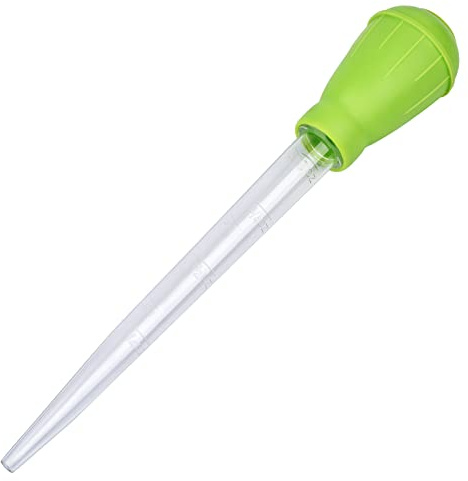 WEAVERBIRD 1PCS Coral Feeder,30ml Fish Feeder Pipette, non-toxic plastic Coral Feeder Tube,Aquarium Coral Fish Reef Feeding Tool,Green Water Changer Waste Feces Cleaning Tube For Fish Tank Aquarium