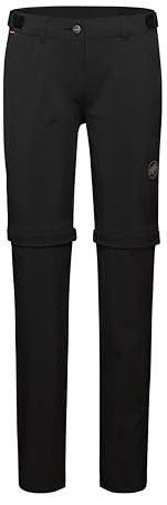 Mammut Runbold Zip Off Pants Women Black 36 Long