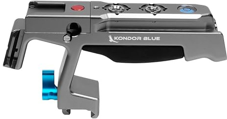 KONDOR BLUE Talon XL Top Handle with Trigger REC for Cameras | Space Gray