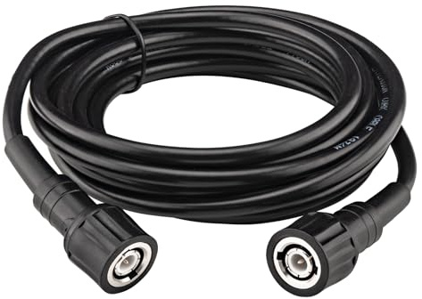 urcianow Cavo Coassiale BNC Maschio a BNC Maschio 3 M RG58/U Cavo di Prolunga BNC Ponticello Cavo Coassiale Radio CB Low Loss 50 Ohm Cavo Coassiale RG58