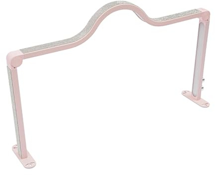 DeeDuud Crescent Moon Nail Desk Lamp Halbmond Lampe Dimmbare LED Nail Light 3000K-6000K für Maniküre, Wimpernverlängerung und Make-up (Rosa)