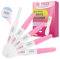 Pack of 5 Pregnancy Tests, Early Detection HCG Urine Midstream Test, Pregnancy Test Quick Result, Individually-Sealed Wrapped, Fast Response in 5 Minutes, Home Rapid Detection（Pink）