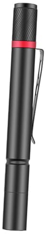 DIYEAH LED Mini Penna Outdoor Corpo con Clip Luce Focale Portatile senza Batteria per Escursionismo e Campeggio