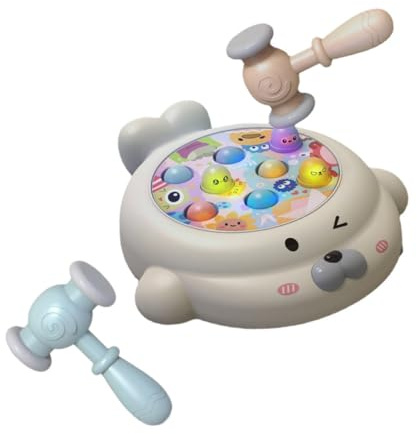 Attaque de Taupe Créative pour Garçon et Filles, Jouet Éducatif Précoce | 1 Set en Plastique, Léger et Facile à Transporter, Surface Lisse, pour Maison et Parc