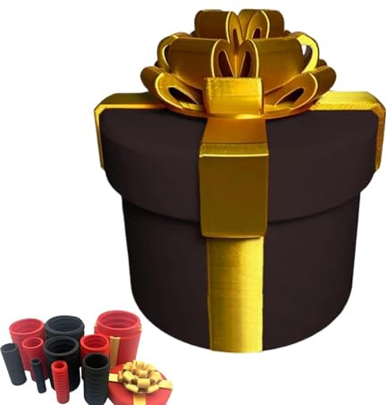Lustige Verschachtelte Schrauben Geschenkbox, 3D Gedruckte Verschachteltes Schrauben Geschenkbox, Scherzgeschenkboxen, Wiederverwendbare Verschachtelte Puzzleboxen Für Geburtstage Hochzeiten