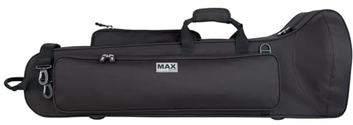 Protec Tenor Trombone Contoured MAX Case (F Attachment), Black, Model MX306CT