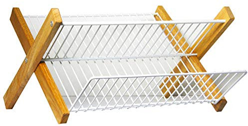 Metaltex - Égouttoir Pliable - Lilly, Blanc