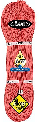 Beal Joker Unicore 9.1 Golden Dry Kletterseil, orange, 80m