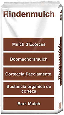 100 Liter terrasan Rindenmulch 0-40mm Qualität aus Schwaben Garten-Mulch