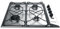 Indesit Built in PAA642IX/I 58cm 4 Zone Gas Hob - Stainless Steel