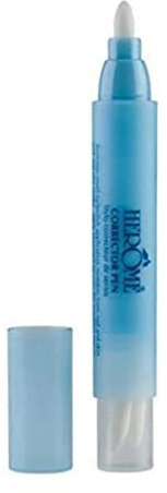 Herome - Lápiz Corrector de Esmalte 3ml | Incluye 3 Recambios, Sin Acetona, Quitaesmalte Preciso e Incoloro de Uñas, Remover, Corrector Pen, Sin Acetona, No Reseca las Uñas