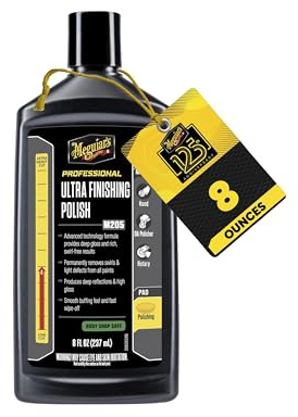 Meguiar's Professional M205 Ultra Finishing Polish Mirror Glaze, 8oz