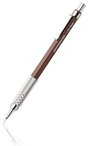 Pentel Graph Gear 500 Automatic Drafting Pencil, 0.3mm, Brown Barrel, (PG523BP) by Pentel
