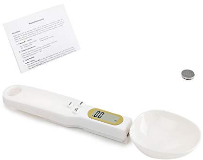 Swiftswan 500g / 0.1g Digital Display LCD Cucina Lab Medical Electronic Cucchiaio Bilancia da cucina Bilancia da cucina Ingredienti Spoon Scale