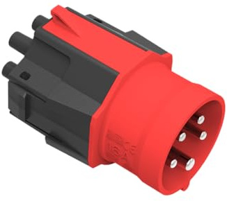 NRGkick Adattatore CEE 16A 5 Poli – Spina industriale trifase per caricatore mobile NRGkick, accessorio originale per ricarica EV, Fino a 11 kW di Carica