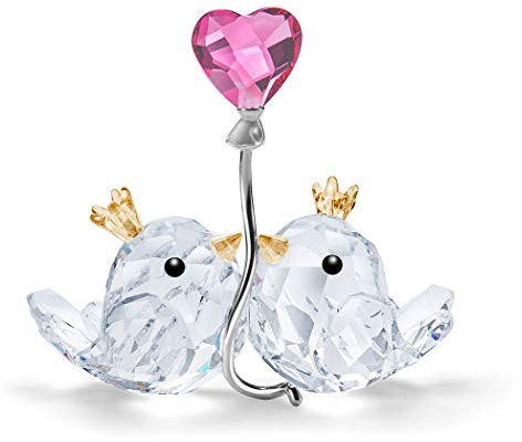 Swarovski Love Birds Cuore Rosa