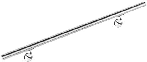 UISEBRT 150cm Handlauf Edelstahl Treppengeländer Wandhandlauf für innen außen Treppen Balkon (150cm)