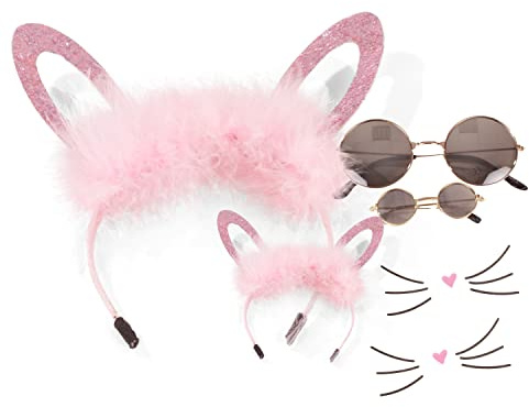 Götz 3403301 Sunny Bunny Twins – Hasen – Styling – Set für Puppen und Puppenmama – Zubehör zum Stylen – 6 teiliges Stylingset für alle Babypuppen und Stehpuppen