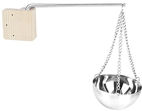 Sauna Accessories, Stainless Steel Sauna Aroma Bowl Cup, Essential Oil Bowl, Durable and Wear-resistant, for Infrared Sauna