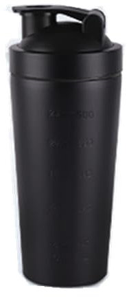 ZCSXK, Proteinshaker, 500 ml, Mischfunktion mit silbernem Filter für super cremige Fitness-Proteinshakes, Proteinshake-Becher (500 ml)