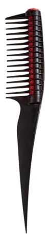 Peine de rodillos - Peine rodillo desenredante - Peine para tinte para el cabello, peine con rodillo para desenredar, peine para el cabello con punta de cola, peine antiempalme para el cabello, Troonz