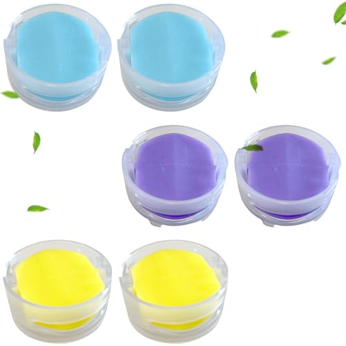 Xumann 6PCS Anti Odour Cartridge for Shark, Air Freshener for Shark Hoover（Lavender, Orchid Grass and Lemon）, LKD169.1