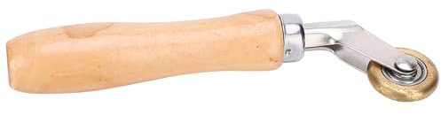 Wallpaper Tools Roller 18×5×3 Welding Handheld Roller Waterproof Membrane Material Corner Seam Brass Press Wheel Roller Concrete Stamps