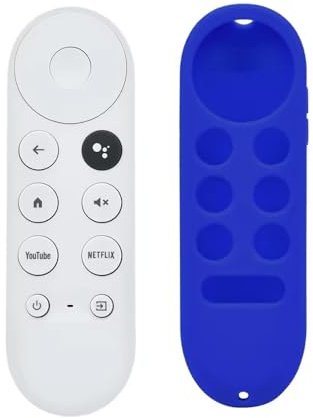 XINFUTE Télécommande Bluetooth de rechange G9N9N compatible avec Chromecast 4K Google TV Voice avec coque