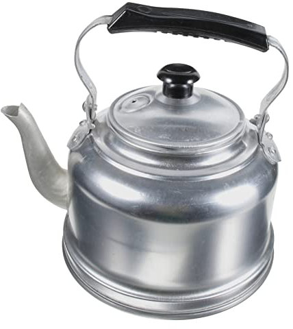 UKCOCO Verdickter Aluminium Wasserkocher Klassischer Herdkessel Für Teezubereitung Und Robuster Und Langlebiger Wasserheiztopf Für Herd
